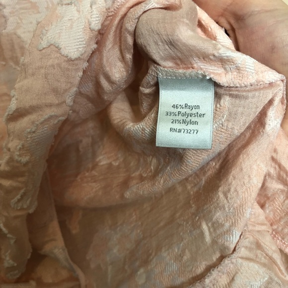 Floral Ruffle Tank in Blush - Picture 5 of 6